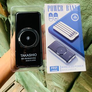 Pin TAKASHIO made Japan có sạc không dây giá sỉ