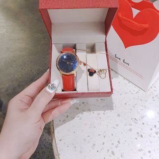 SET ĐỒNG HỒ NỮ CAO CẤP DÂY DA MẶT ĐÁ LẤP LÁNH KÈM LẮC TAY HOẶC DÂY CHUYỀN 1