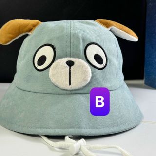 Nón bucket trẻ em có tai chó CQ