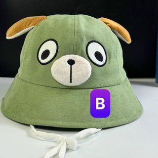 Nón bucket trẻ em có tai chó CQ