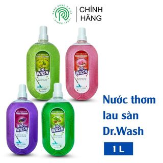 Nước thơm lau sàn Dr.Wash 1L ( Mẫu chai mới )