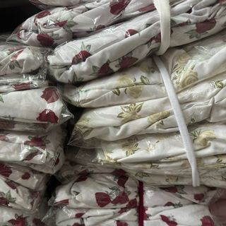Đầm 2 dây hoa nhí kèm khoác chất lụa freesize dưới 55kg