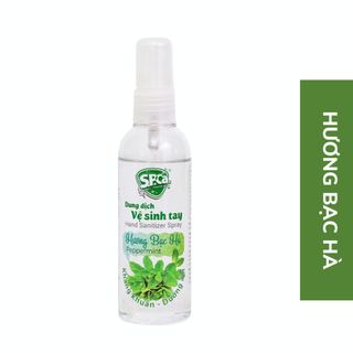 Dung dịch vệ sinh tay S.P.Ca 100ml