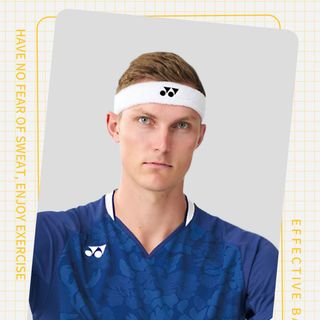 Băng đô cầu lông Yonex, siêu thấm hút mồ hôi, tăng năng suất thi đấu, dải băng đầu thể thao cầu lông, tennis