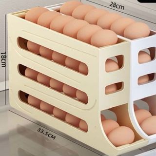 KHAY ĐỰNG TRỨNG THÔNG MINH LĂN TỰ ĐỘNG 3 TẦNG CHỨA ĐƯỢC 30 QUẢ