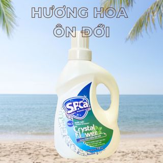 Nước giặt S.P.Ca 1.8kg cho quần áo luôn ngát hương và trắng sáng