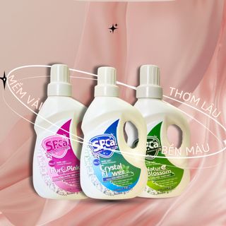Nước giặt S.P.Ca 1.8kg cho quần áo luôn ngát hương và trắng sáng