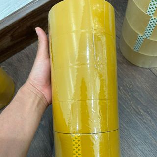 Băng dính đục 100y lõi giấy mỏng 3mm
