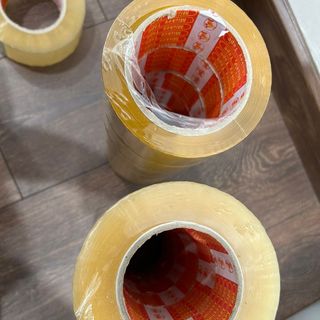 Băng dính đục 100y lõi giấy mỏng 3mm