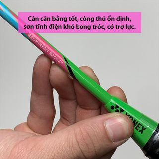 Bộ 2 vợt cầu lông Yonex, chuẩn khung cacbon 100%, siêu nhẹ và bền kèm túi đựng, vợt Yonex cao cấp chính hãng