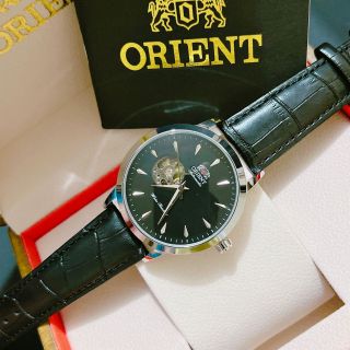 Đồng hồ da orientss nam chạy cơ siêu sang