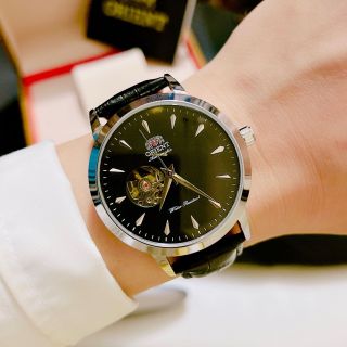 Đồng hồ da orientss nam chạy cơ siêu sang