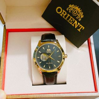 Đồng hồ da orientss nam chạy cơ siêu sang