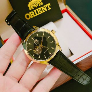 Đồng hồ da orientss nam chạy cơ siêu sang
