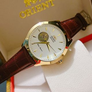 Đồng hồ da orientss nam chạy cơ siêu sang