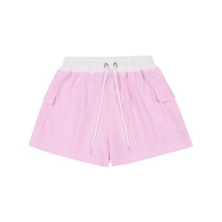 Quần lửng sọc đi biển chất kate mềm, co giãn