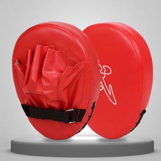 Đích đấm, đá võ thuật, đích đỡ bàn tay xỏ ngón có đệm lót EVA trợ lực siêu êm, hỗ trợ tập boxing, MMA, Muay Thái