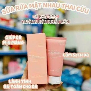 Sữa Rửa Mặt Nhau Thai Cừu Nhật Bản Trắng Da, Xóa Mụn Thâm130g