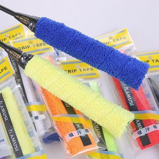 Cuốn cán vợt vải cầu lông, chống thấm cao cấp, siêu êm ái khi cầm nắm, cuốn vợt cầu lông, tennis Amusi