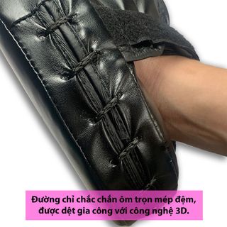 Đích đấm, đá võ thuật, đích đỡ bàn tay xỏ ngón có đệm lót EVA trợ lực siêu êm, hỗ trợ tập boxing, MMA, Muay Thái