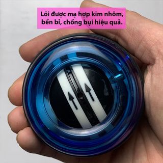 Bóng luyện cổ tay, lực xoay bán tự động, nâng tầm sức mạnh cánh tay, bóng tập cơ tay Gyroball