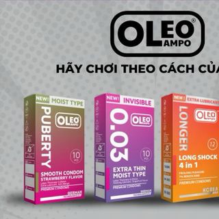 Bao Cao Su Oleo Lampo Puberty hương dâu