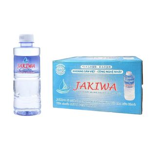 Nước uống ion Kiềm JAKIWA 350ml (24 chai/thùng) giá sỉ