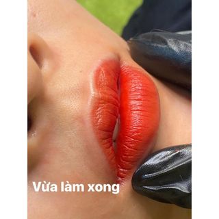 Mực phun xăm môi, mày hữu cơ Dora siêu đậm 5ml, mực phun xăm chính hãng