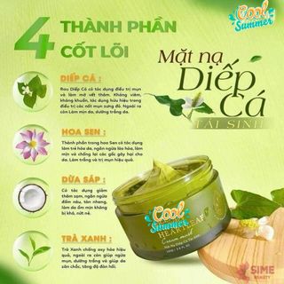 Mặt Nạ Diếp Cá 120g Hãng M
