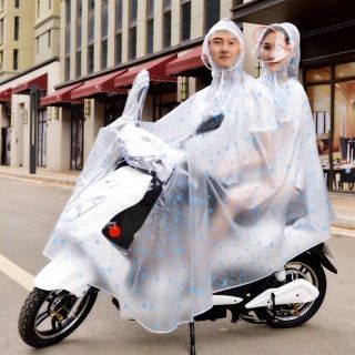 ÁO MƯA 2 ĐẦU CÓ KÍNH TRONG SUỐT