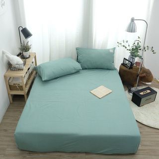 Bộ Bedding Ga Gối Chất Liệu Cotton Tici Mềm Mịn CHƯA GỒM CHĂN Dùng Decor Phòng Ngủ Sang Trọng