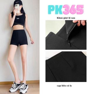 QUẦN SHORT ÔM LƯNG CAO CHẤT UMI SIÊU ĐẸP, QUẦN KHOÁ SAU, QUẦN DANCE
