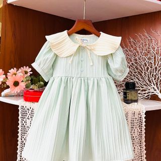 ĐẦM XÔ SỌ CỔ SEN PHỐI MÀU