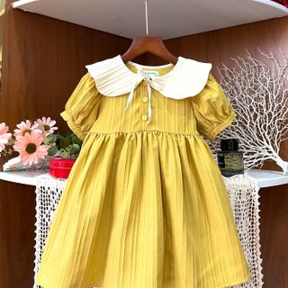 ĐẦM XÔ SỌ CỔ SEN PHỐI MÀU