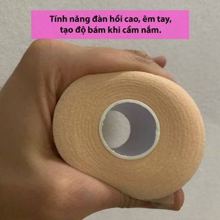 Cuốn cốt cán vợt cầu lông, dài 30m, da PU nhẹ và siêu ma sát, băng cuốn vợt cầu lông, tennis