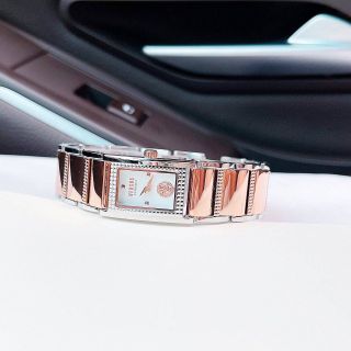 ĐỒNG HỒ NỮ CHÍNH HÃNG VESUS MẶT CHỮ NHẬT DEMI HỒNG