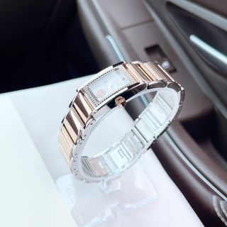 ĐỒNG HỒ NỮ CHÍNH HÃNG VESUS MẶT CHỮ NHẬT DEMI HỒNG
