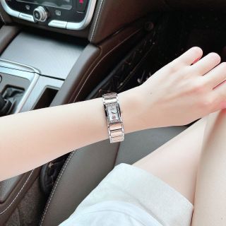 ĐỒNG HỒ NỮ CHÍNH HÃNG VESUS MẶT CHỮ NHẬT DEMI HỒNG