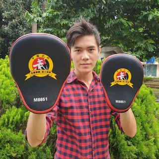 Đích boxing võ thuật, bề mặt da PU thêm lõi mút cao su siêu đàn hồi, đích đấm bốc MMA, Muay Thái