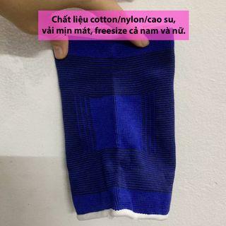 Băng xỏ đầu gối thể thao, bảo vệ khớp gối, co dãn 4 chiều, đàn hồi tốt, đai đeo đầu gối thể thao