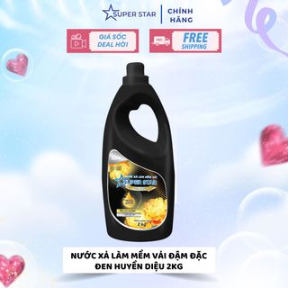 Nước Xả Làm Mềm Vải Đậm Đặc Super Star 2KG