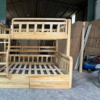 Giường tầng thiết kế dành riêng cho thị trường nội địa hàng chất lượng | Mã: Bin | Giường Tầng DAV