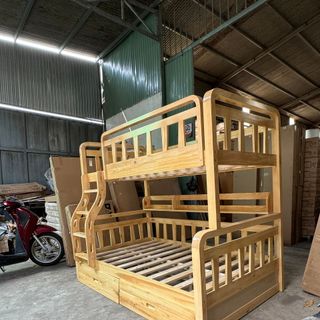 Giường tầng thiết kế dành riêng cho thị trường nội địa hàng chất lượng | Mã: Bin | Giường Tầng DAV