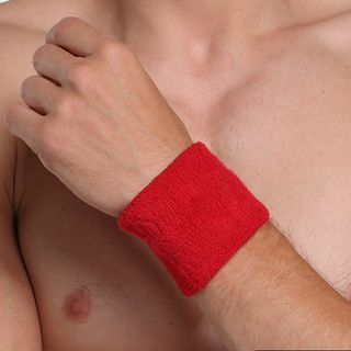 Băng cổ tay thể thao, thấm hút mồ hôi và khô thoáng trong mọi hoạt động, băng đeo tay cầu lông, tennis