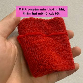 Băng cổ tay thể thao, thấm hút mồ hôi và khô thoáng trong mọi hoạt động, băng đeo tay cầu lông, tennis