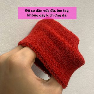 Băng cổ tay thể thao, thấm hút mồ hôi và khô thoáng trong mọi hoạt động, băng đeo tay cầu lông, tennis