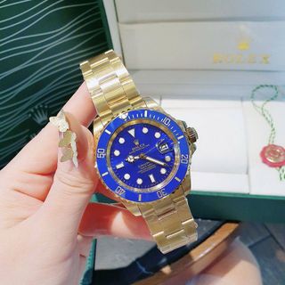 SALE ĐỒNG HỒ NAM CAO CẤP RÔ LE MÁY CƠ VIỀN XOAY DÂY THÉP 2