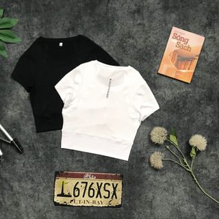 Áo croptop nữ MLXLXXL - 2222 Tách nửa ri được, áo thể thao nữ