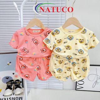 [0-8 tuổi] Bộ Quần Áo Trẻ Em Cộc Tay Minky Mom Vải Thun Lạnh In Toàn Thân Cho Bé Trai, Bé Gái 8-27 Kg - TN-IN163