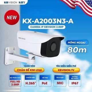 Camera IP thân KBVISION 2.0MP KX-A2003N3-A giá sỉ